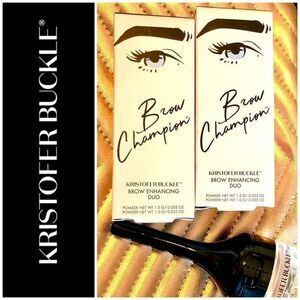 KRISTOFER BUCKLE - NWTIB - 2-Pack Brow Champion Brow Enhancing Duo in Blonde